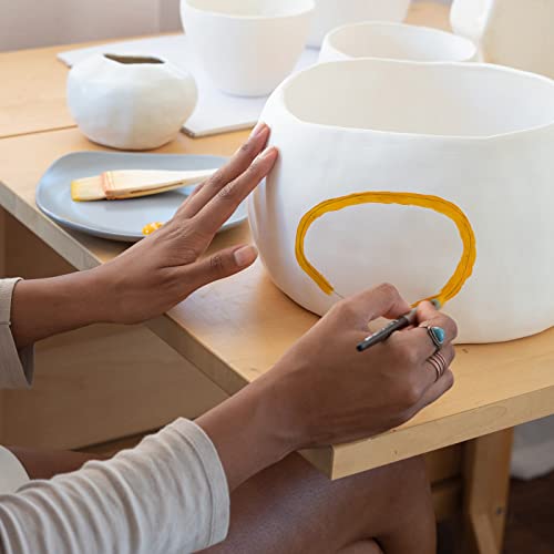 Natural Air-Dry Clay - 10LBs with 40 Pcs Sculpting Set