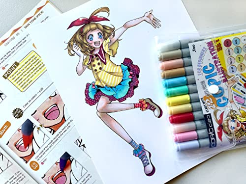 Copic Ciao Marker Set with Illustration Book