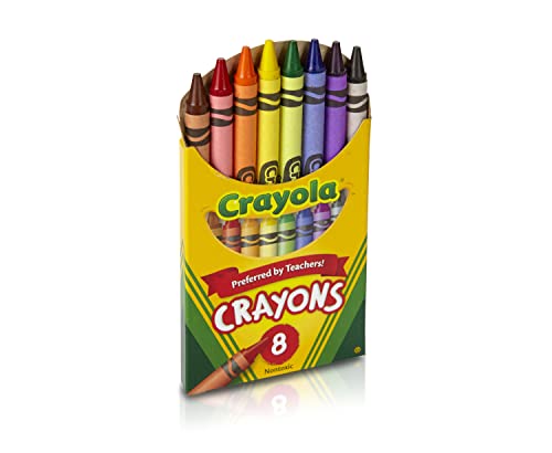 Classic Crayola Color Pack, 8 Vibrant Colors