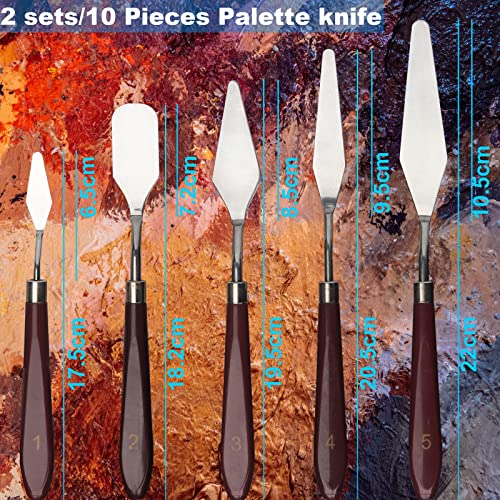 5-Piece Painting Knife Set for Various Painting Techniques