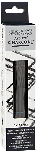 Winsor & Newton Willow Charcoal Assorted 12-pack