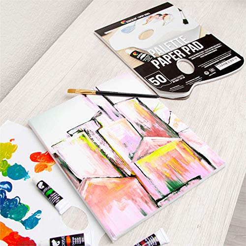 Zenacolor Paper Palette - 50 Sheets - Paint Mixing Palette