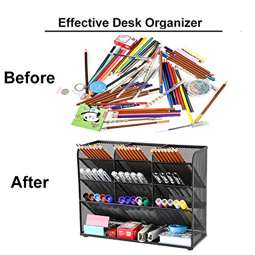 Marbrasse Mesh Desk Organizer – Multi-Functional Art Supplies