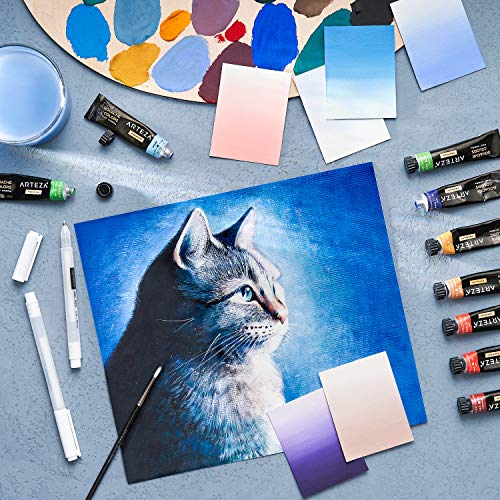 ARTIZA Gouache Paint, 24 Colors, 12ml Tubes
