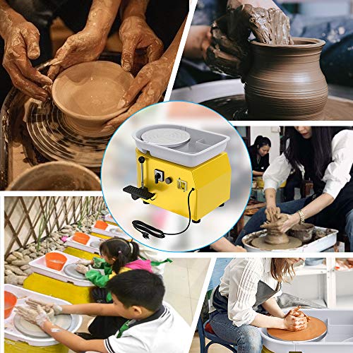 ANBULL Electric Pottery Wheel Machine - 25cm