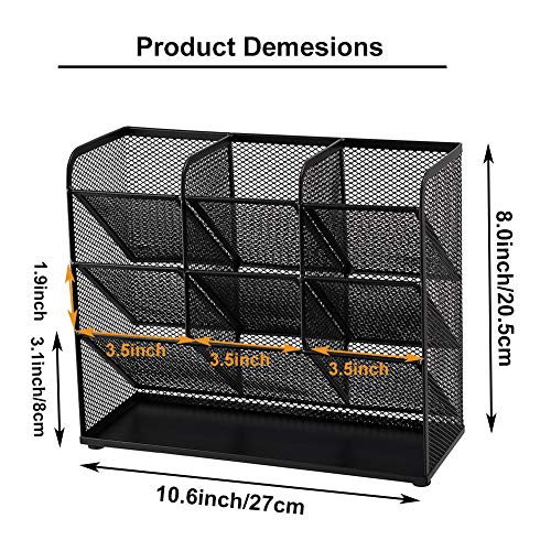 Marbrasse Mesh Desk Organizer – Multi-Functional Art Supplies