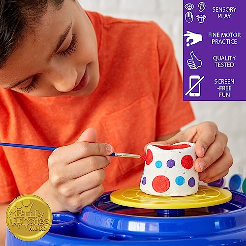 Motorized Pottery Wheel - Sculpting Activity for Kids