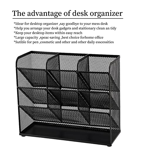 Marbrasse Mesh Desk Organizer – Multi-Functional Art Supplies