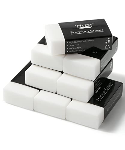 Artist Pencil Erasers - Pack of 8