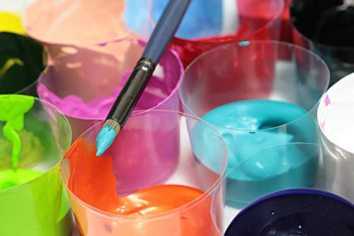 15-Piece Premium Paint Brush Set for Watercolour, Acrylic, Oil