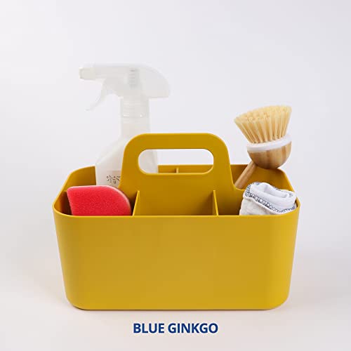 Blue Ginkgo Stackable Plastic Art Organizer Tote