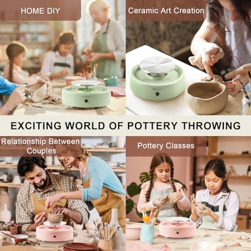 Pottery Wheel Set with Clay Tools - DIY Art Kit