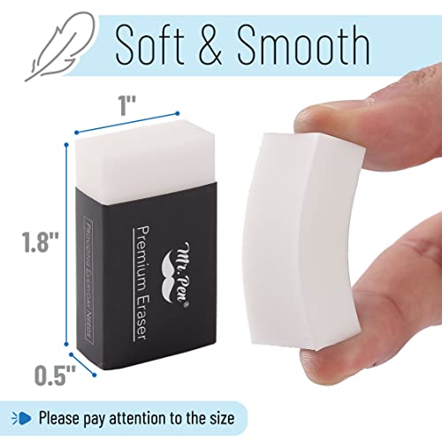 Artist Pencil Erasers - Pack of 8