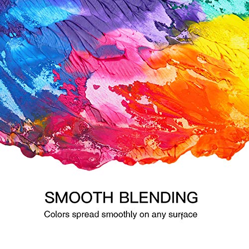 GOTIDEAL Titanium White Acrylic Paint 120ml - Rich Pigments