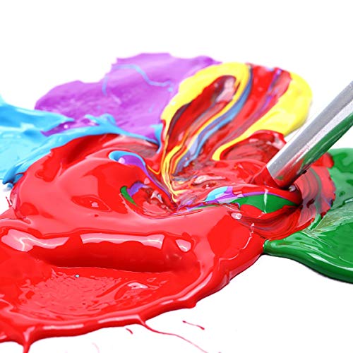 GOTIDEAL Titanium White Acrylic Paint 120ml - Rich Pigments