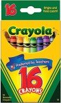 Crayola Classic Color Pack Crayons - 16 colors x 2