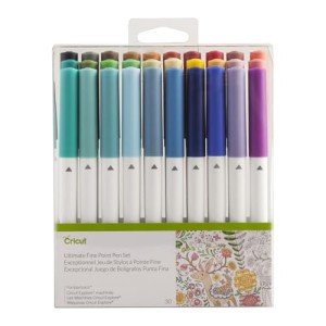 Cricut Fine Point Pen Set: 30 Assorted Colors