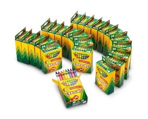 Crayola Bulk Crayons: 24 Packs, 24 Assorted Colors