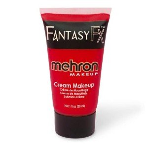 Mehron Fantasy FX Cream Makeup | Red 1 fl oz