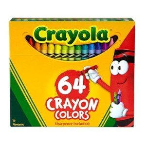 Crayola 64/BX Assorted Crayon Set