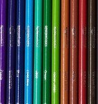 24-Count Soft Core Colored Pencils by Amazon Basics
