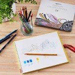 24-Count Soft Core Colored Pencils by Amazon Basics