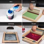 Speedball Silk Screen Printing Kit: Ink, Frame, Light (19-Piece)
