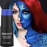 Blue Body Paint Stick for Halloween Cosplay Parties