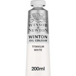 200ml Winsor & Newton Titanium White Oil Colour