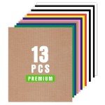 XSEINO HTV Heat Transfer Vinyl - 9 Assorted Colors