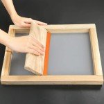 Caydo 31-Piece Screen Printing Starter Kit: Wood Frames, Mesh, Squeegees