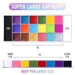 UCANBE Athena Body Paint Palette, Professional Halloween Makeup