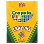 Crayola Standard Crayon Set, Assorted Colors (24)