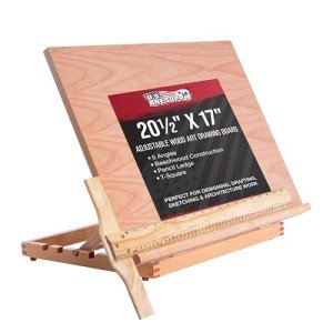 Adjustable Wood Artist Drawing & Sketching Board