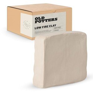 White Pottery Clay - 5 lbs, Ideal for Art Beginners