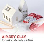 White Air Dry Modeling Clay 2.2lbs - Pliable & Easy to Use