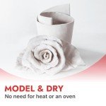 White Air Dry Modeling Clay 2.2lbs - Pliable & Easy to Use