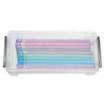 BTSKY Pencil Box, Office Supplies Storage Organizer (6 Pack)