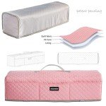 Cricut Machine Dust Cover with Pockets (Pink)