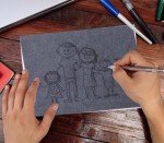 Selizo Black Carbon Transfer Tracing Paper - 100 Sheets