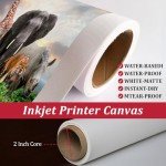 Professional Matte Polyester Canvas Roll for Wide Format Printing