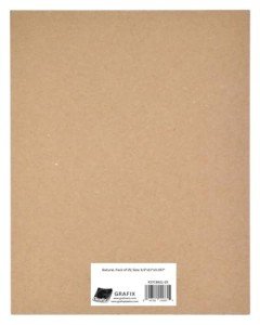 Grafix 8.5 x 11” Chipboard Sheets, Pack of 25
