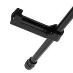 Black Steel Tabletop Easel: Adjustable & Portable Tripod