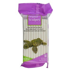 Sculpey Original Oven Bake White Modeling Clay