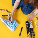 Posca Paint Markers: 8 Medium Reversible Tip Set