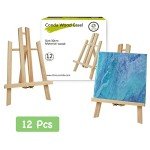 CONDA 12 Pack 11.8" Portable Tabletop Easel Set