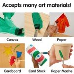 6 Color Washable Tempera Paint Set, Non-Toxic Vibrant Art