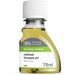 Winsor & Newton Refined Linseed Oil, 75ml Bottle