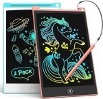 2 Pack LCD Writing Tablet, 8.5 Inch Doodle Board