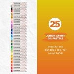 SAKURA Junior Artist Oil Pastel Set - 25 Colors